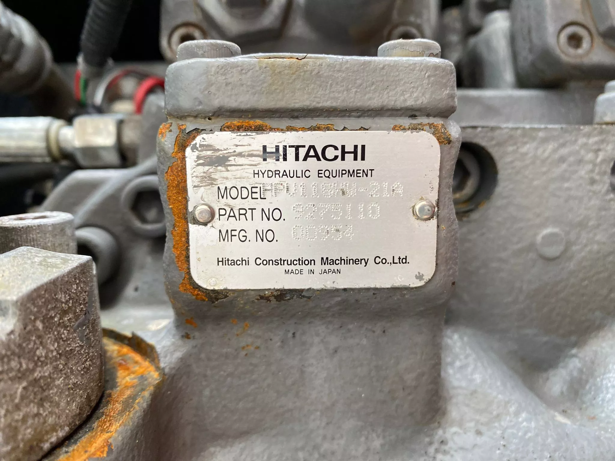 Hitachi ZX140W-3 - CE certified / Hydraulic hammer lines - BIG 
